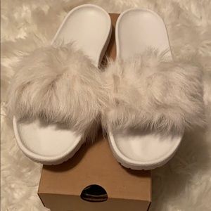Ugg lamb fur slippers